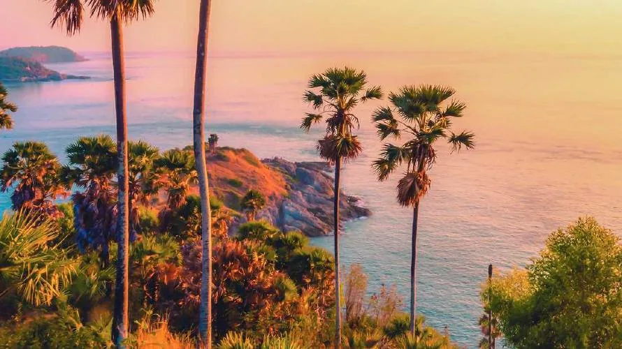 Sunset over Promthep Cape, Phuket